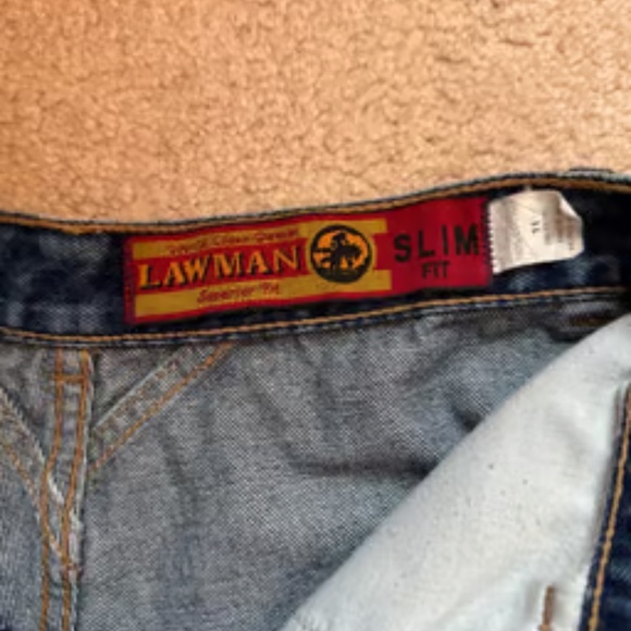 Vintage Lawman western bareback jeans - Picture 6 of 6